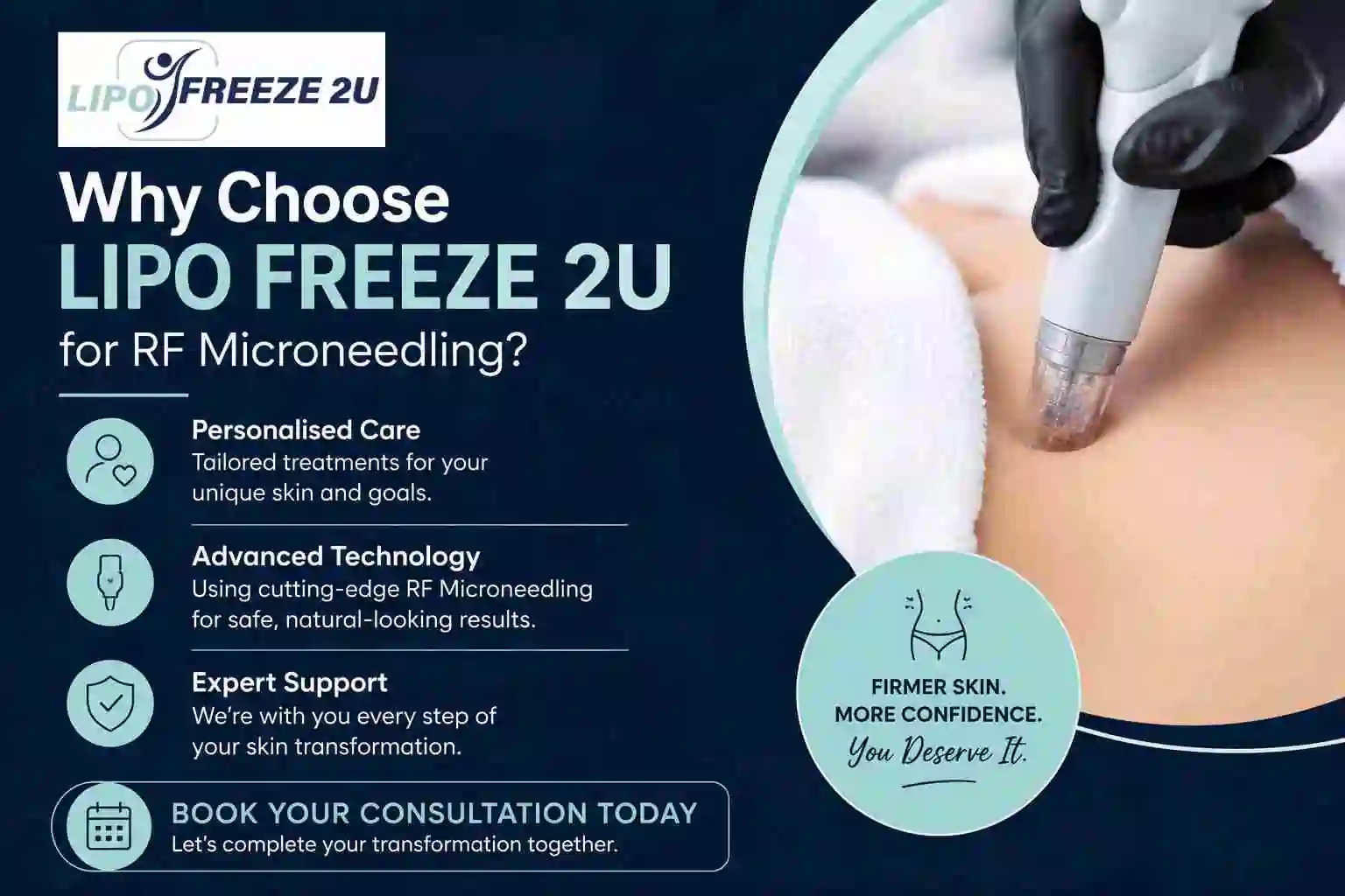 Why Choose LIPO FREEZE 2U for RF Microneedling Kent?